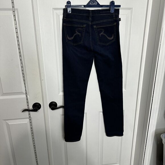 ROCK & REPUBLIC Berlin Jeans Dark Wash Pockets 30x29 Size 10 Skinny - Picture 8 of 12